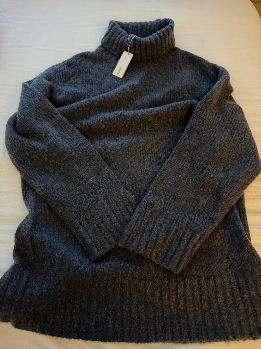 Favorite Daughter St. James Wool Cashmere Turtleneck Sweater Dress XS NWT - Picture 7 of 9
